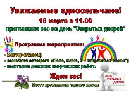 План организуемых мероприятий в день проведения выборов в МР Нуримановский район